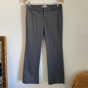 Y2K Old Navy Low Rise Pin Stripe Crochet Ribbon Waist Trouser Pants Business 00s